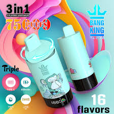 Bang King Triple 75000 75K Puffs Disposable Vape