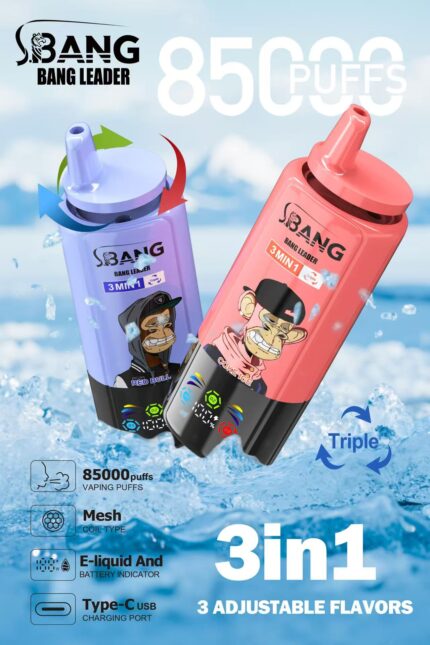 Bang Leader Triple 85000 85k Puffs Disposable Vape