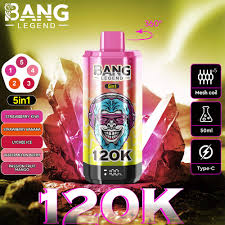 Bang Legend 120000 120K Puffs 5 in 1 Flavors Disposable Vape