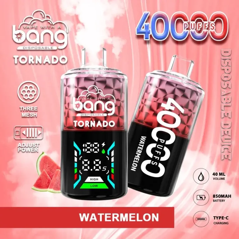 Bang Tornado 40000 40K Puffs Disposable Vape
